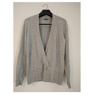 J Crew Crossover V-neck Sweatshirt